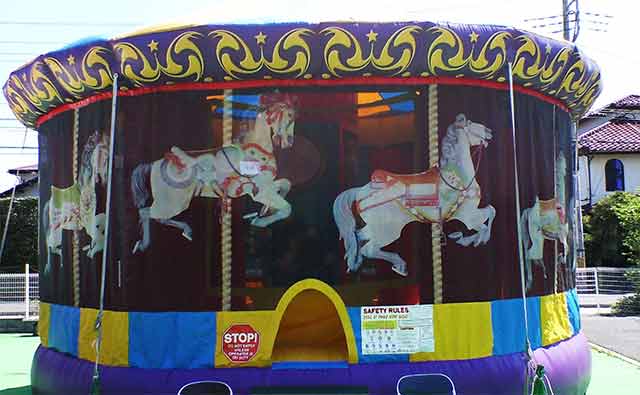 ふわふわ メリーゴーランド