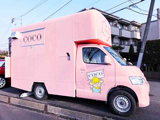 CAFE COCO様キッチンカー 運転席側