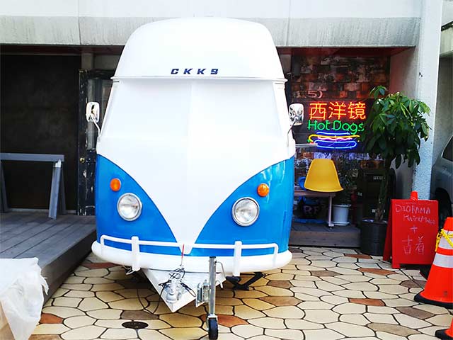 西村様キッチントレーラー 正面