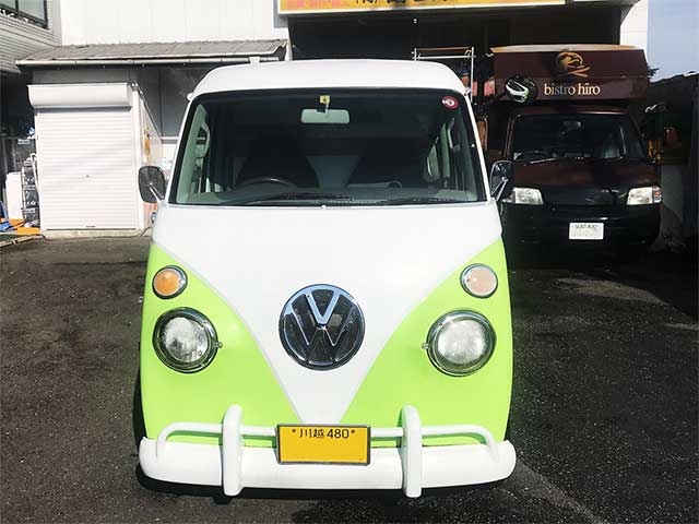 飲食店様キッチンカー　正面