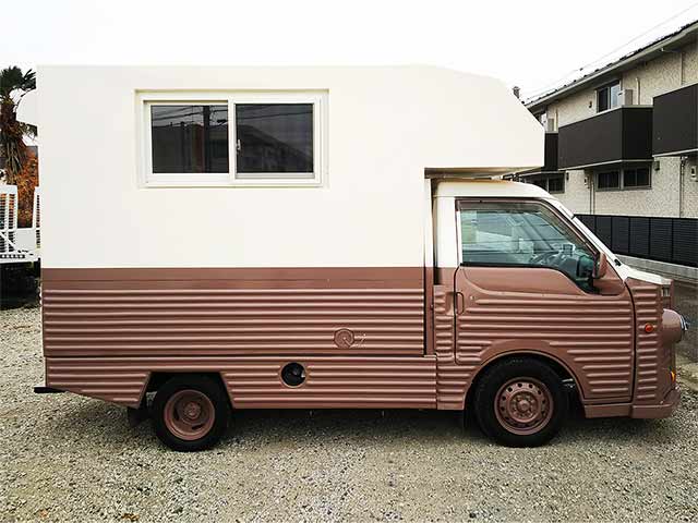 制作会社様キッチンカー 運転席側