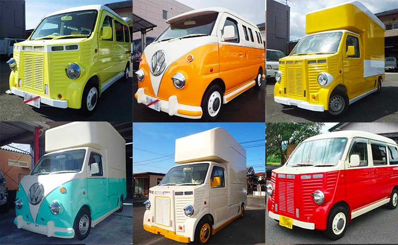 キッチンカー制作例の写真