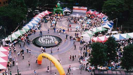 イベント会場の写真