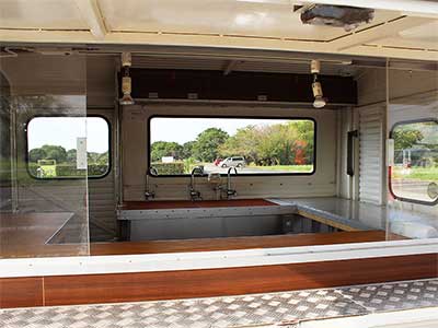 販売面 カウンター