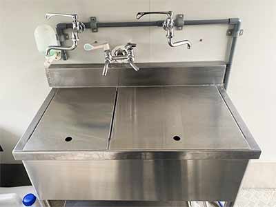 手洗い＆シンク（蓋使用時）