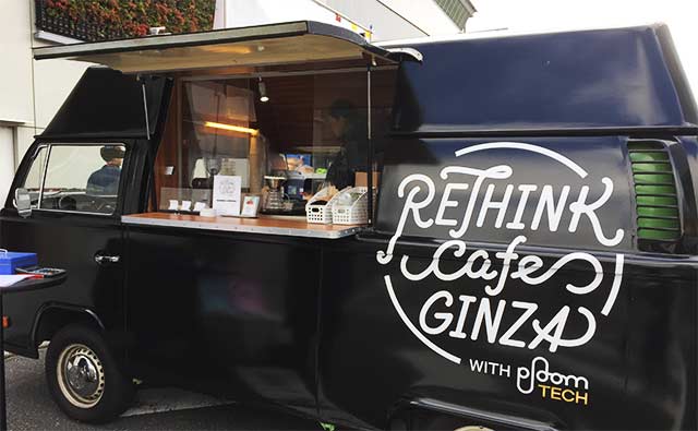 キッチンカーラッピング例