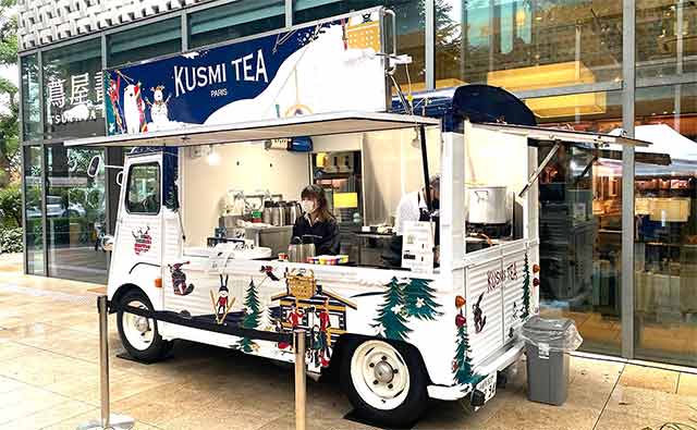 キッチンカーラッピング例